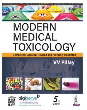 Book cover number 1 for Modern Medical Toxicology written by V. V. Pillay published by Jaypee Brothers Medical Publishers (P) Ltd.