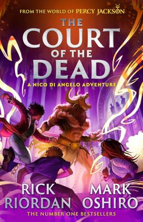 Book cover number 1 for From the World of Percy Jackson : The Court of the Dead written by Rick Riordan, Mark Oshiro published by Puffin