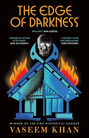 Book cover number 1 for The Edge Of Darkness written by Vaseem Khan published by Hodder & Stoughton Ltd.