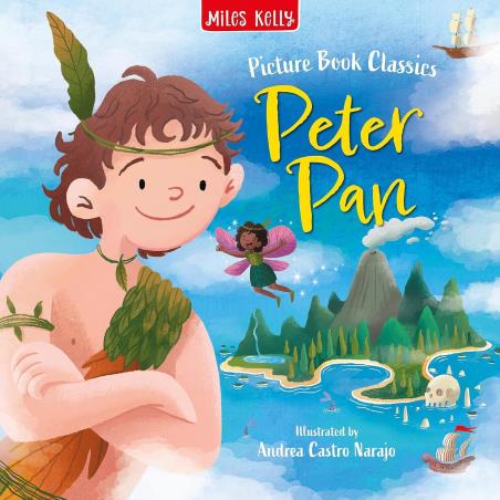Book cover number 1 for Peter Pan written by Miles Kelly published by Miles Kelly Publishing