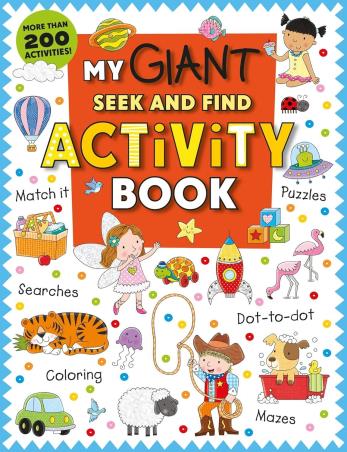 Book cover number 1 for My Giant Seek-and-Find Activity Book written by Roger Priddy published by Priddy Books