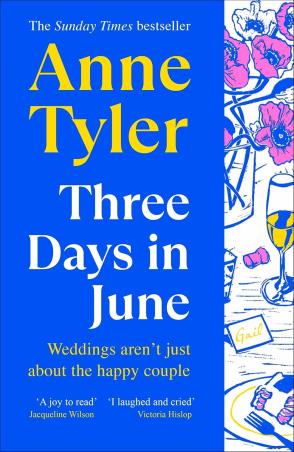 Book cover number 1 for Three Days In June written by Anne Tyler published by Vintage