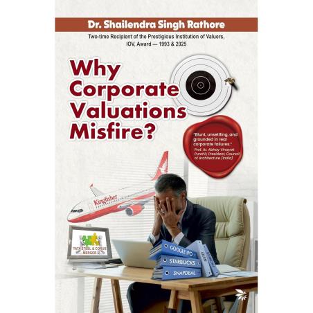Book cover number 1 for Why Corporate Valuations Misfire? written by Shailendra Singh Rathore published by Nu Voice Press