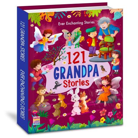 Book cover number 1 for 121 Grandpa Stories written by NA published by Brijbasi Art Press Ltd