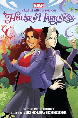 Book cover number 1 for A Scarlet Witch Graphic Novel : House of Harkness written by Preeti Chhibber published by Scholastic