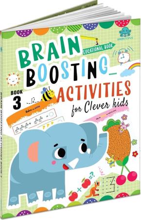 Book cover number 1 for Brain Boosting Activities For Clever Kids Book 3 written by NA published by Booktopus