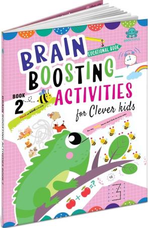 Book cover number 1 for Brain Boosting Activities For Clever Kids Book 2 written by NA published by Booktopus