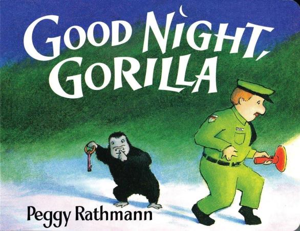 Book cover number 1 for Good Night, Gorilla written by Peggy Rathmann published by G. P. Putnam's Sons