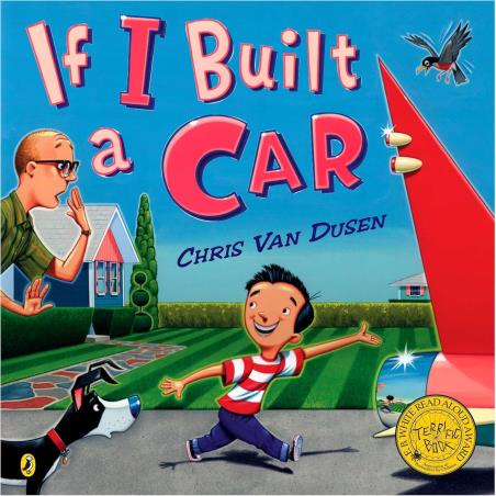 Book cover number 1 for If I Built a Car written by Chris Van Dusen published by Puffin