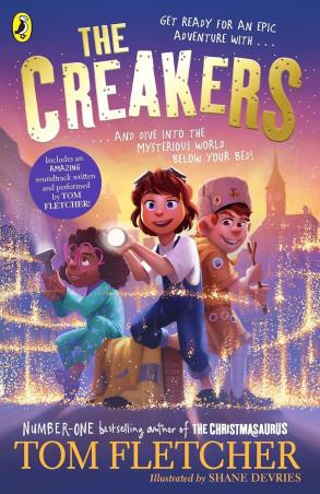 Book cover number 1 for The Creakers written by Tom Fletcher published by Puffin