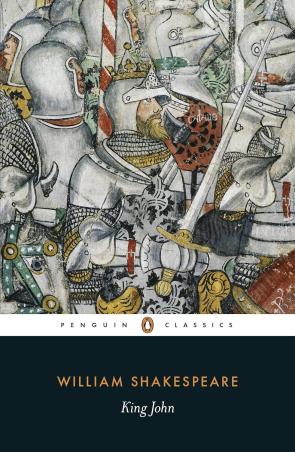 Book cover number 1 for King John written by William Shakespeare published by Penguin Books