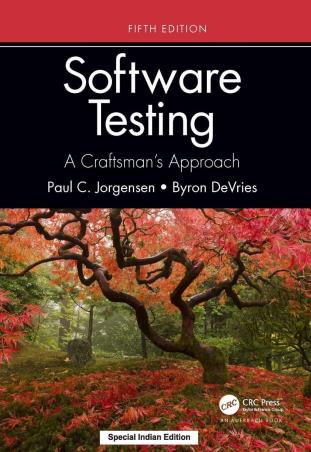 Book cover number 1 for Software Testing : A Craftsman’s Approach written by Paul C. Jorgensen published by CRC Press