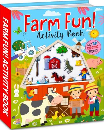 Book cover number 1 for Farm Fun Activity Book written by NA published by Brijbasi Art Press Ltd