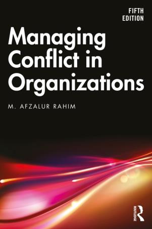 Book cover number 1 for Managing Conflict in Organizations written by M. Afzalur Rahim published by Routledge