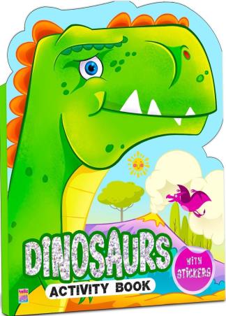 Book cover number 1 for Dinosaur Activity Book written by NA published by Brijbasi Art Press Ltd