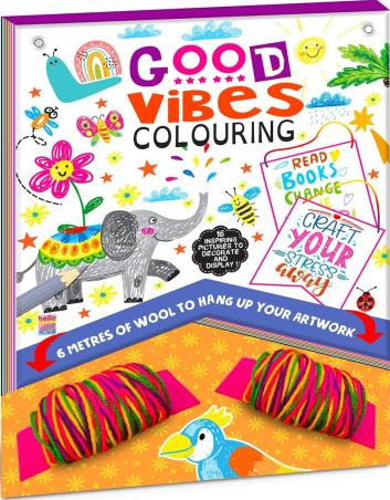 Book cover number 1 for Good Vibes Colouring written by Mamta Garg published by Hello Friend
