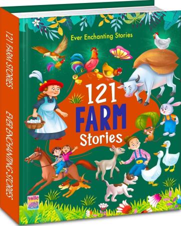 Book cover number 1 for 121 Farm Tales Stories written by NA published by Hello Friend
