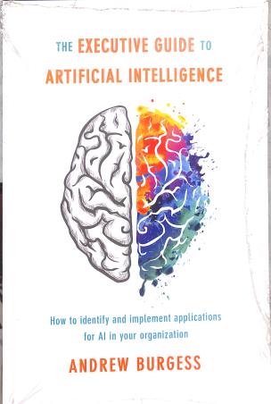 Book cover number 1 for The Executive Guide To Artificial Intelligence written by Andrew Burgess published by Palgrave Macmillan