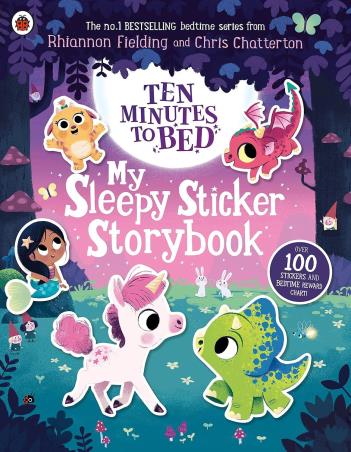 Book cover number 1 for Ten Minutes to Bed : My Sleepy Sticker Storybook written by Rhiannon Fielding published by Ladybird