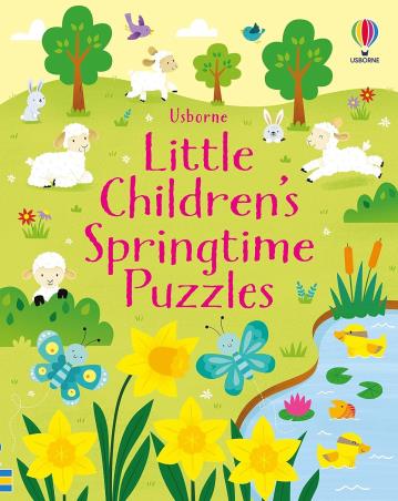 Book cover number 1 for Little Children'S Springtime Puzzles written by Kirsteen Robson published by Usborne