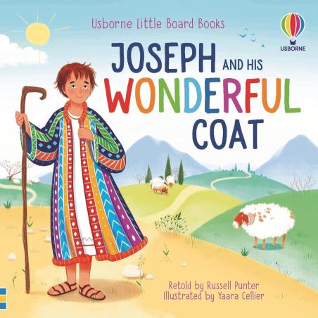 Book cover number 1 for Joseph and his Wonderful Coat written by Russell Punter, Yaara Cellier published by Usborne