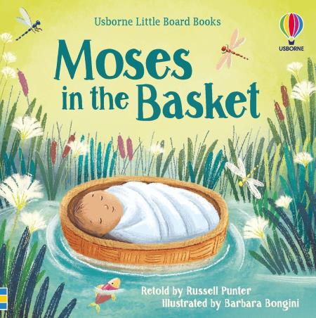 Book cover number 1 for Moses in the basket written by Russell Punter, Barbara Bongini published by Usborne