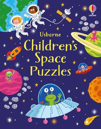 Book cover number 1 for Usborn Children's Space Puzzles written by NA published by Usborne
