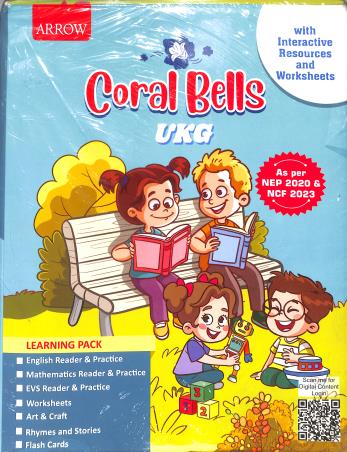 Book cover number 1 for Coral Bells UKG (NEP 2020 & NCF 2023) written by NA published by Arrow Publications Pvt. Ltd.