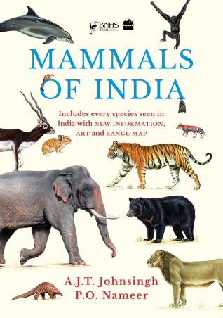 Book cover number 1 for Mammals of India written by A.T.J. Johnsingh, P.O. Nameer published by Harper Collins Publishers