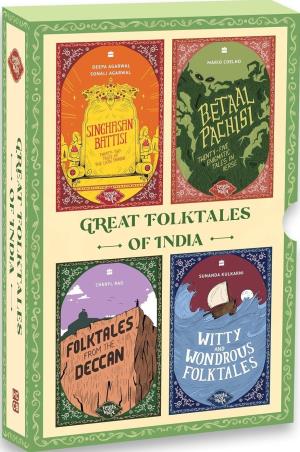 Book cover number 1 for The Great Folktales Of India written by Deepa Agarwal, Cheryl Rao, Sunanda Kulkarni, Mario Coelho, Sonali Agarwal published by Harper Collins Publishers