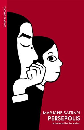 Book cover number 1 for Persepolis 1 & 2 written by Marjane Satrapi published by Vintage