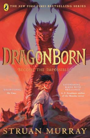 Book cover number 1 for Dragonborn written by Struan Murray published by Puffin