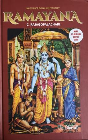 Book cover number 1 for Ramayana written by C. Rajagopalachari published by Bharatiya Vidya Bhavan