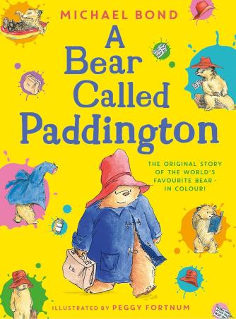 Book cover number 1 for A Bear Called Paddington written by Michael Bond published by Harper Collins Publishers