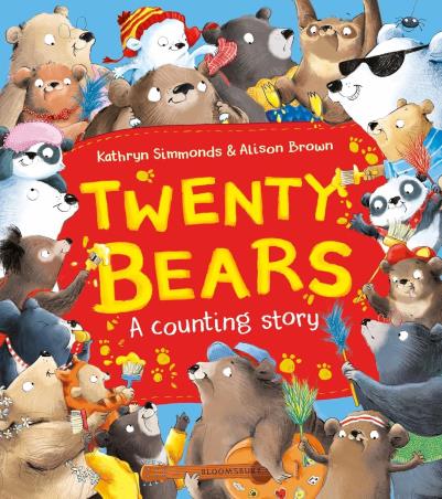 Book cover number 1 for Twenty Bears written by Kathryn Simmonds published by Bloomsbury Publishing