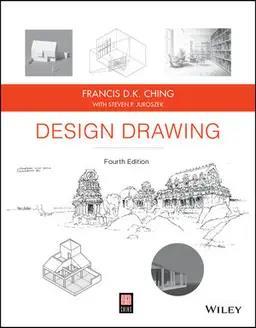 Book cover number 1 for Design Drawing written by Francis D. K. Ching, Steven P. Juroszek published by Wiley