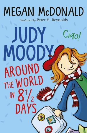 Book cover number 1 for Judy Moody Around the World in 8 1/2 Days written by Megan McDonald published by Walker Books