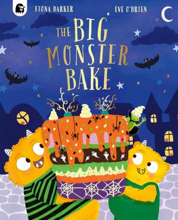 Book cover number 1 for The Big Monster Bake written by Fiona Barker, Eve O'Brien published by Happy Yak