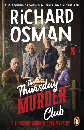 Book cover number 1 for The Thursday Murder Club written by Richard Osman published by Penguin Books