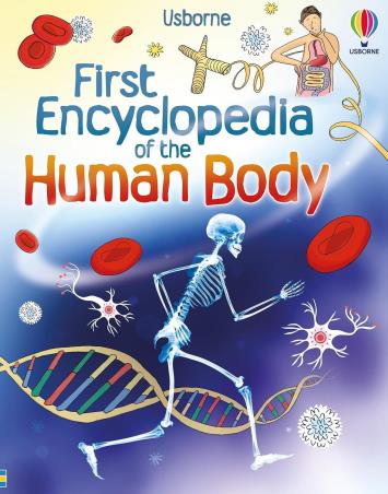 Book cover number 1 for First Encyclopedia of the Human Body written by Fiona Chandler, Holly Bathie, David Hancock published by Usborne