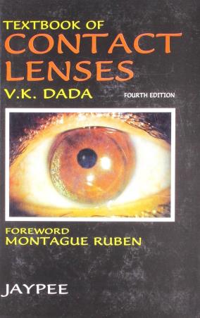 Book cover number 1 for Textbook Of Contact Lenses written by V. K. Dada published by Jaypee Brothers Medical Publishers (P) Ltd.
