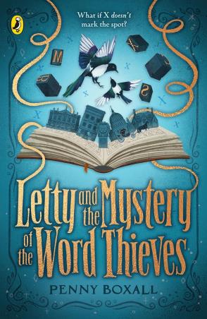 Book cover number 1 for Letty and the Mystery of the Word Thieves written by Penny Boxall published by Puffin