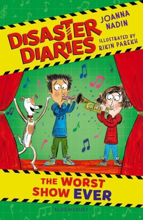 Book cover number 1 for Disaster Diaries : The Worst Show Ever written by Joanna Nadin published by Bloomsbury Publishing