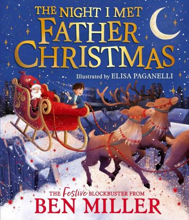Book cover number 1 for The Night I Met Father Christmas written by Ben Miller published by Simon & Schuster