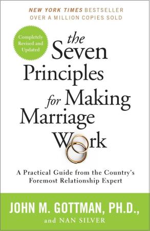 Book cover number 1 for The Seven Principles for Making Marriage written by John M. Gottman, Nan Silver published by Harmony