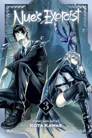 Book cover number 1 for Nue's Exorcist (Volume 3) written by Kota Kawae published by Viz Media