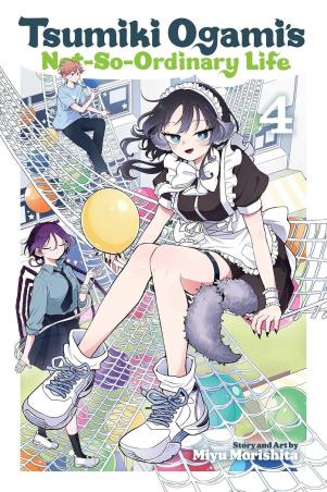 Book cover number 1 for Tsumiki Ogami's Not-So-Ordinary Life (Volume 4) written by Miyu Morishita published by Viz Media