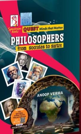 Book cover number 1 for Quest Minds That Matter Philosophers From Socrates To Sartre written by NA published by Spectrum Books Pvt. Ltd