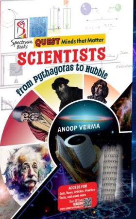 Book cover number 1 for Quest Minds That Matter Scientists From Pythagoras To Hubble written by NA published by Spectrum Books Pvt. Ltd