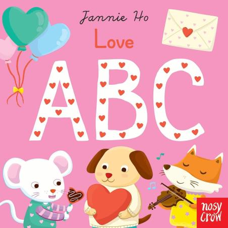 Book cover number 1 for Love ABC written by Jannie Ho published by Nosy Crow